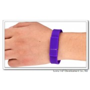 sports energy power silicone bracelet usb flash for gift